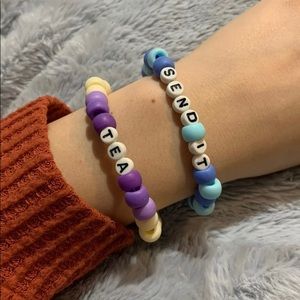 2 Ponybead VSCO Trendy Bracelets